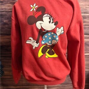 Disney Red Minnie Mouse Sweater